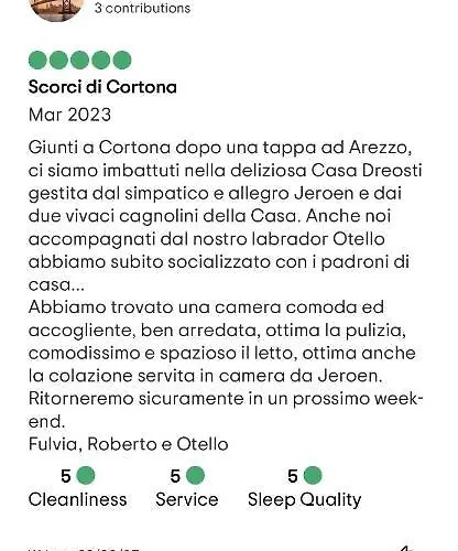 Panzió Casa Dreosti Cortona